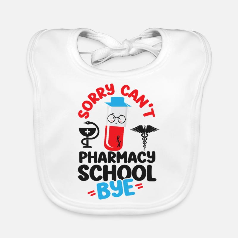 Pharmacy Tech Technician Baby Bio-Lätzchen