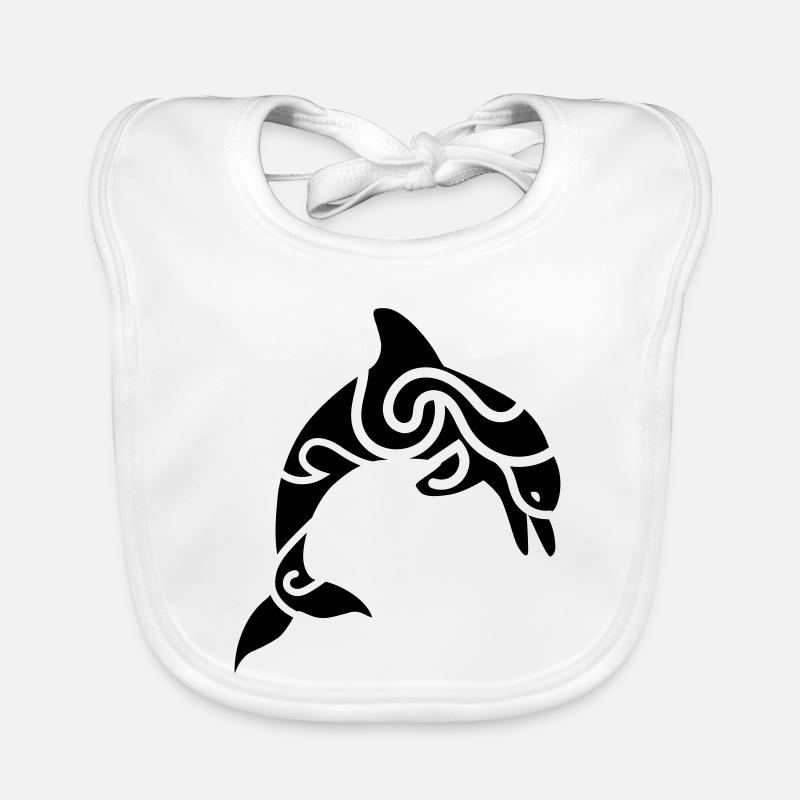 Dolphin Organic Baby Bibs