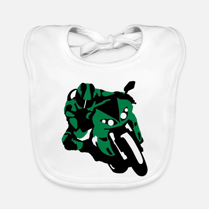 Motorrad Baby Bio-Lätzchen