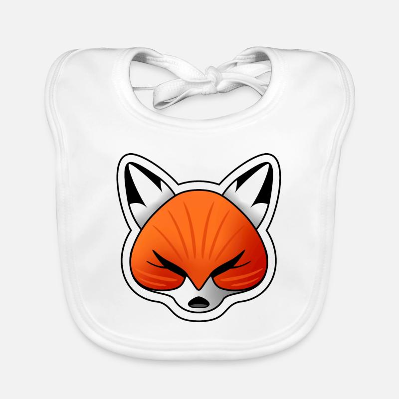 Le Gros Renard Bavoir bio Bébé