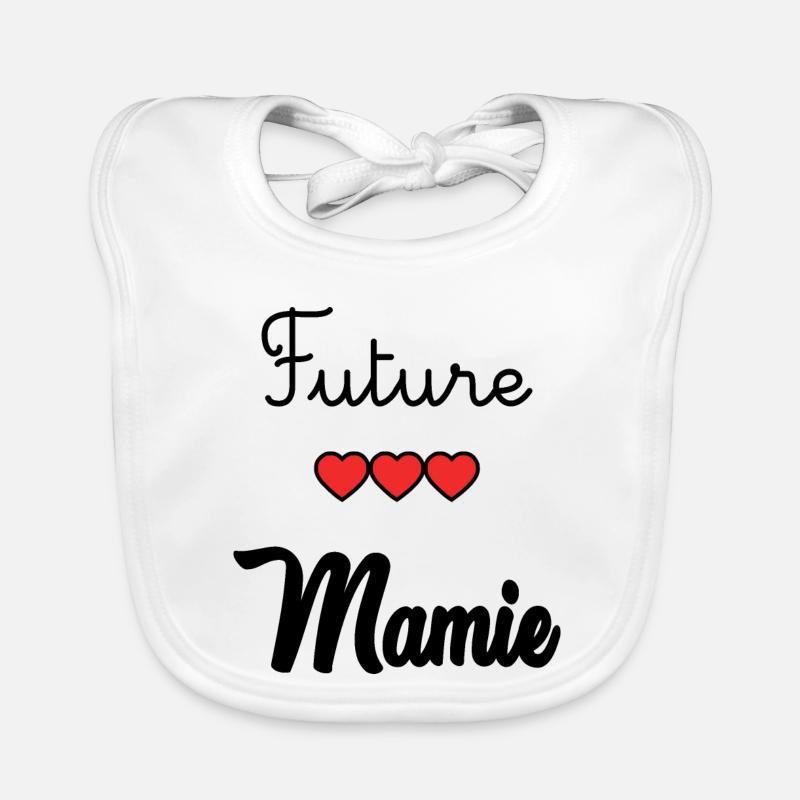 FUTURE MAMIE Bavoir bio Bébé