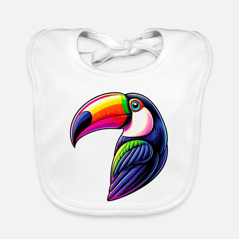 Toucan Bavoir bio Bébé