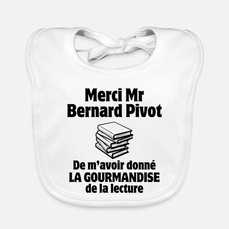 lecture, dictée, orthographe Bavoir bio Bébé