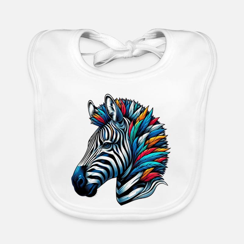 Zebra Baby Bio-Lätzchen