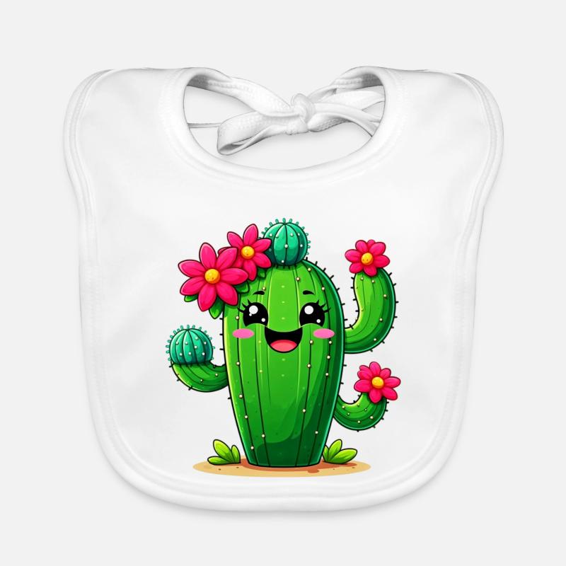 Cactus Bavoir bio Bébé