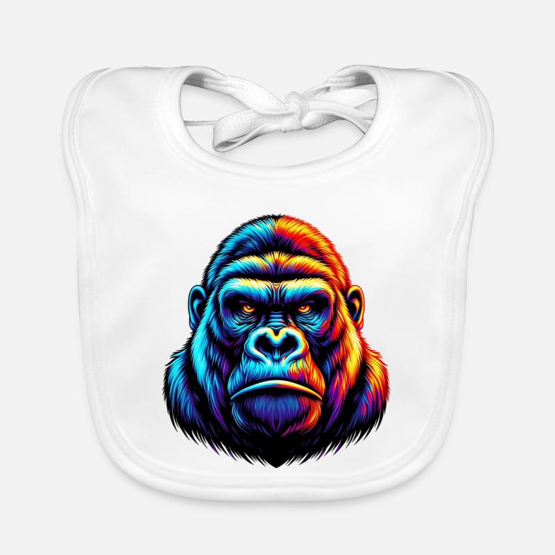 Gorilla Organic Baby Bibs