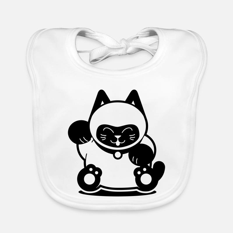 Siam Cat Baby Bio-Lätzchen