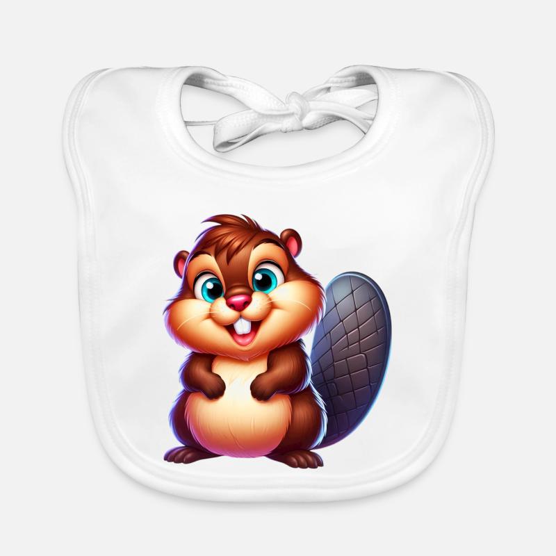 Beaver Organic Baby Bibs