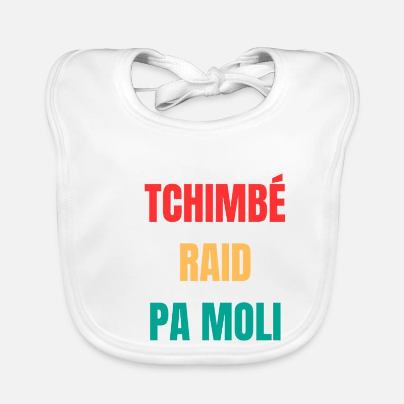 "Tchimbé raid pas moli" Creole T-shirt – Courage Organic Baby Bibs
