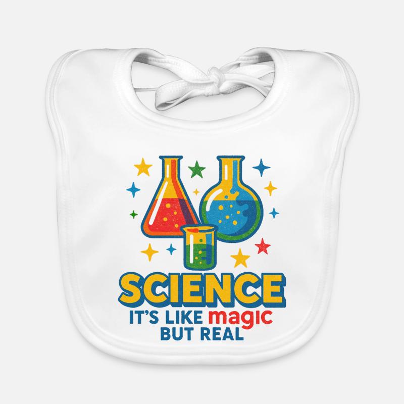 Science It's Like Magic But Real Organic Baby Bibs