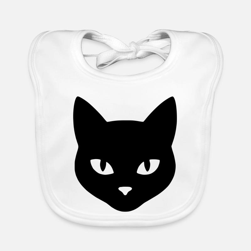 Tête_de_chat Baby Bio-Lätzchen