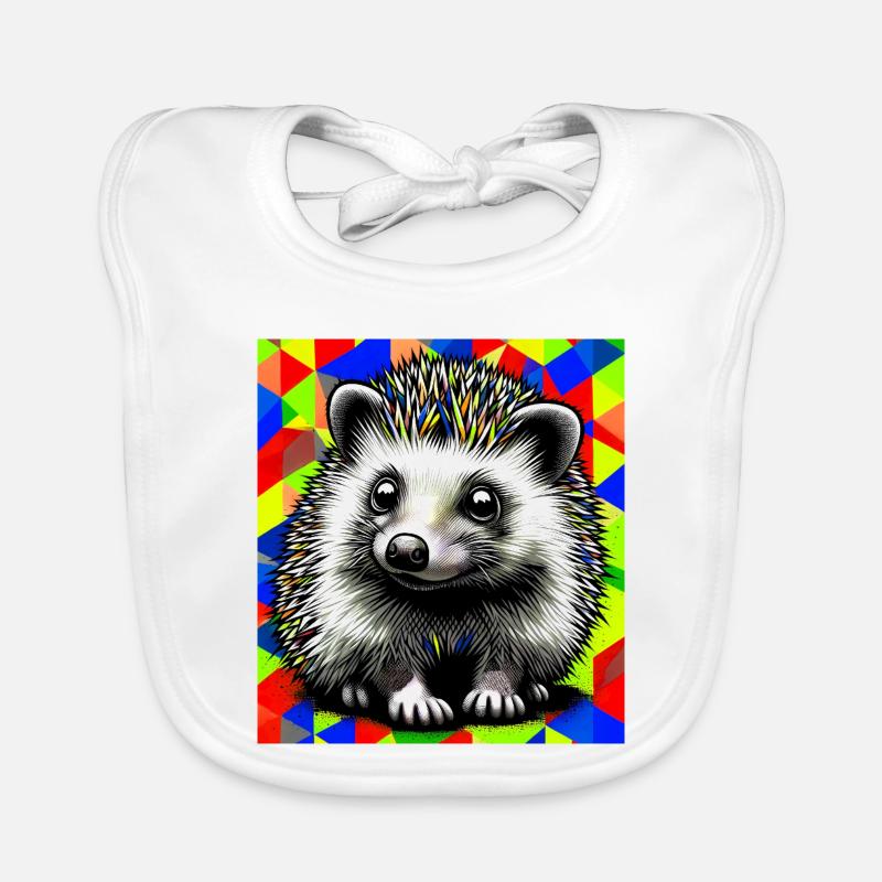 hérisson Bavoir bio Bébé