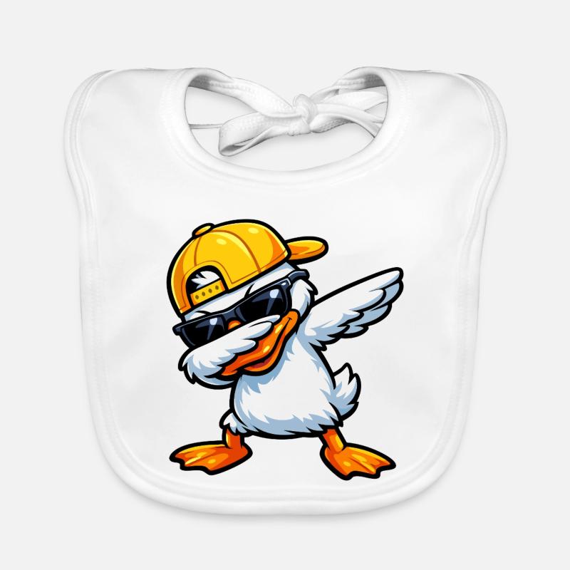 Dabbing Duck Organic Baby Bibs