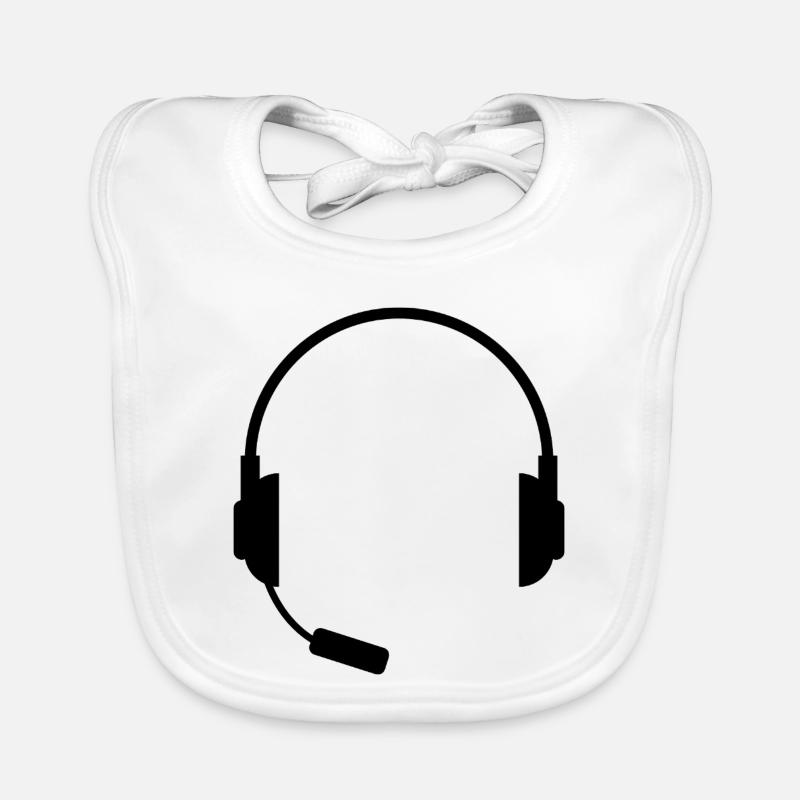 Headset mit Mikrofon Baby Bio-Lätzchen