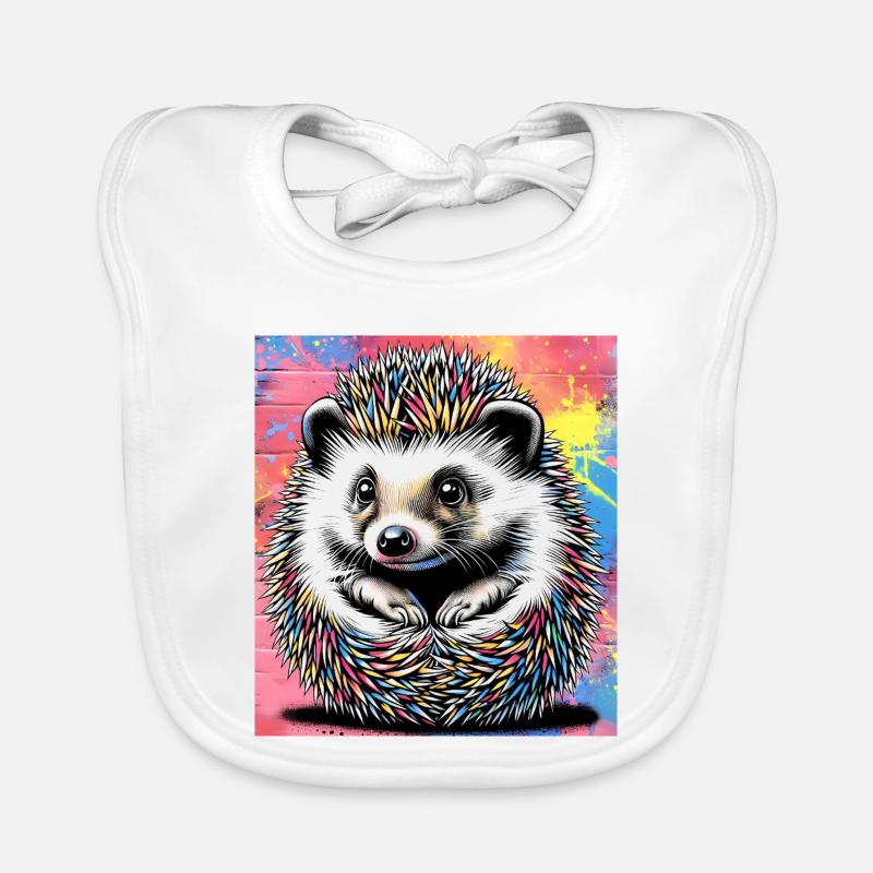 hedgehog Organic Baby Bibs