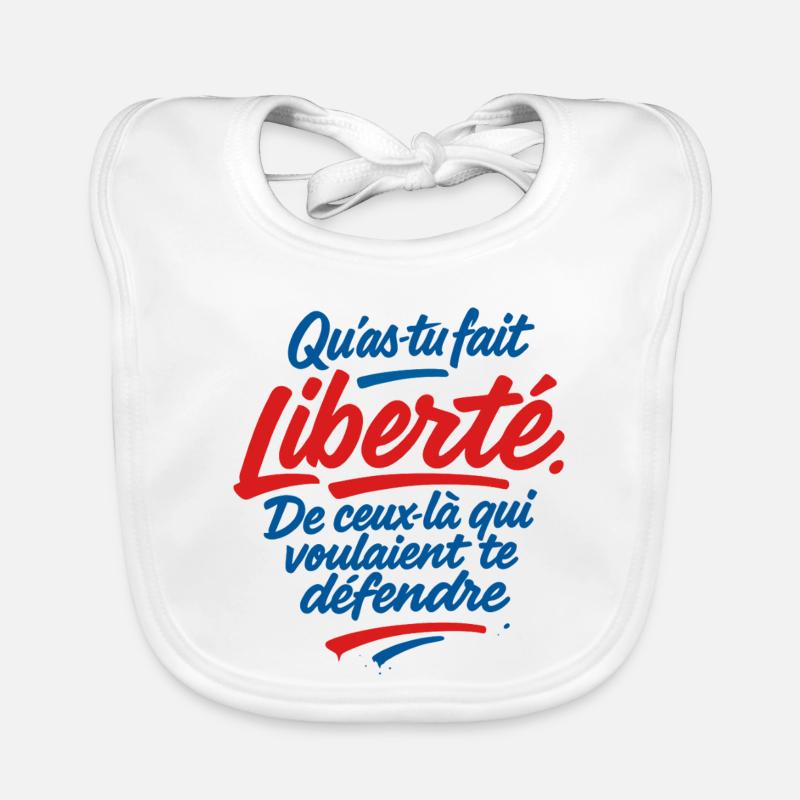 Liberté Bavoir bio Bébé