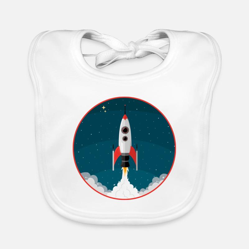 rocket Organic Baby Bibs