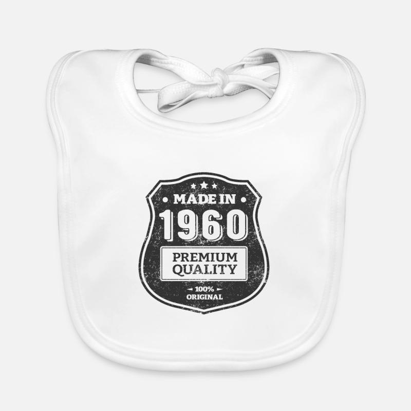 HERGESTELLT 1960 Baby Bio-Lätzchen