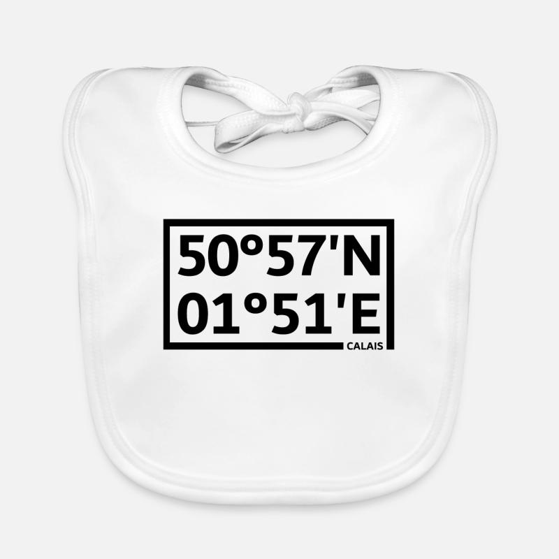 Calais coordinates Organic Baby Bibs