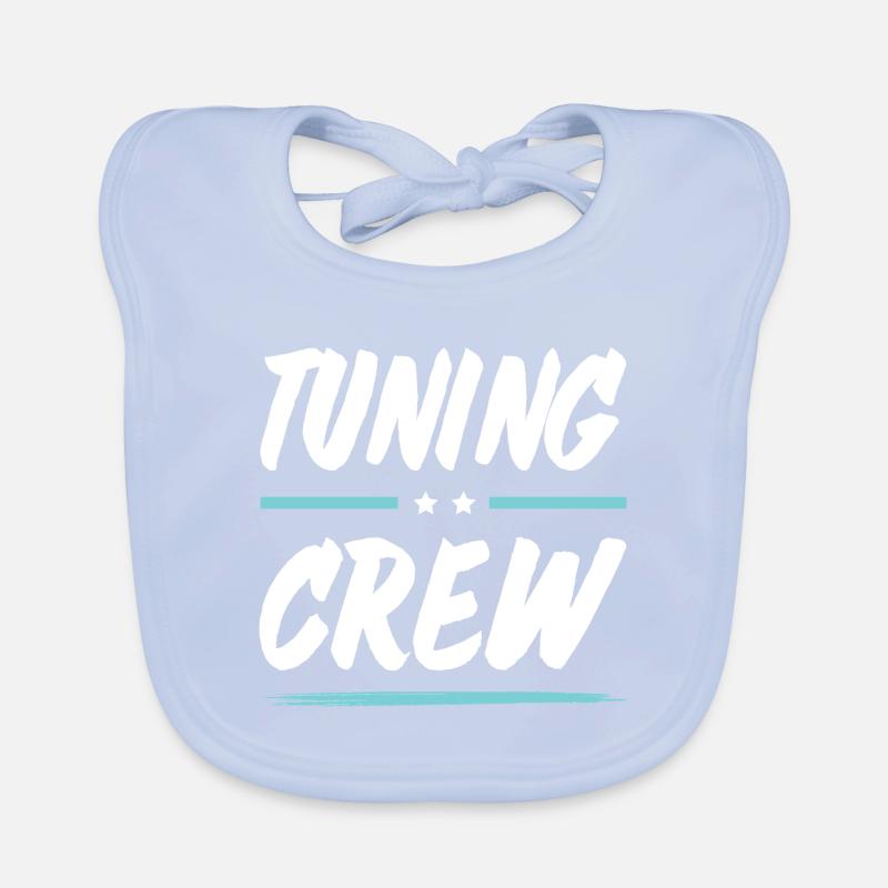 Tuning Crew Organic Baby Bibs