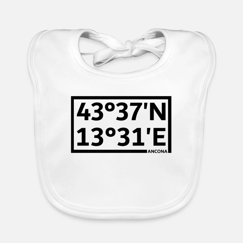 Ancona coordinates Organic Baby Bibs
