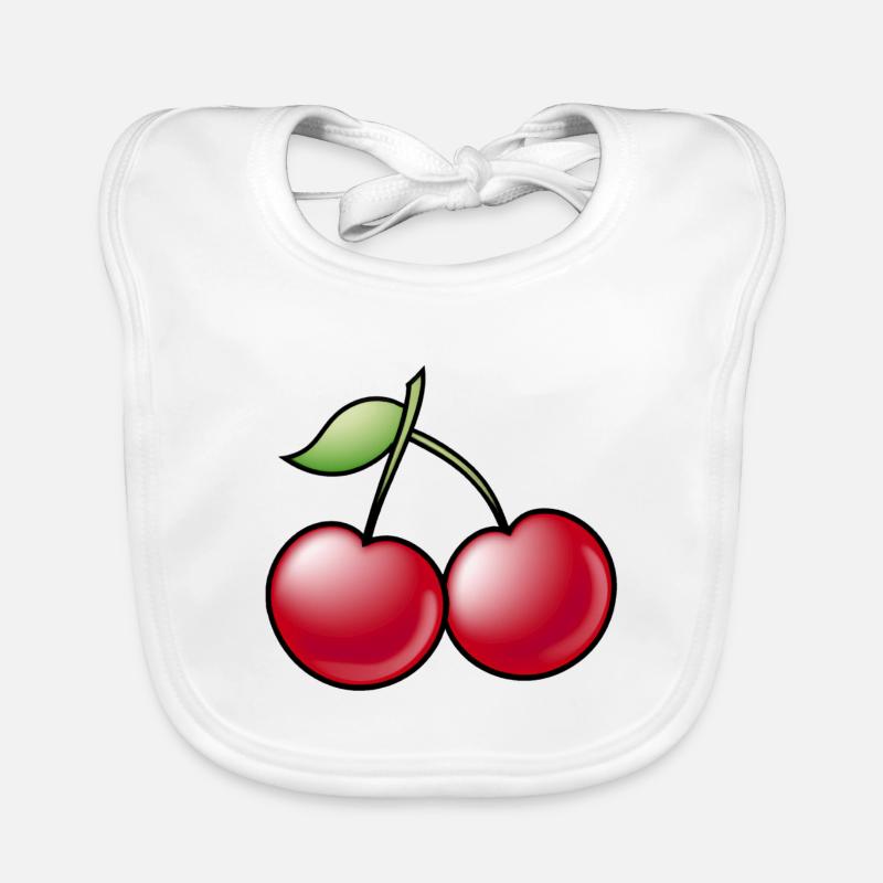 Cerises Bavoir bio Bébé