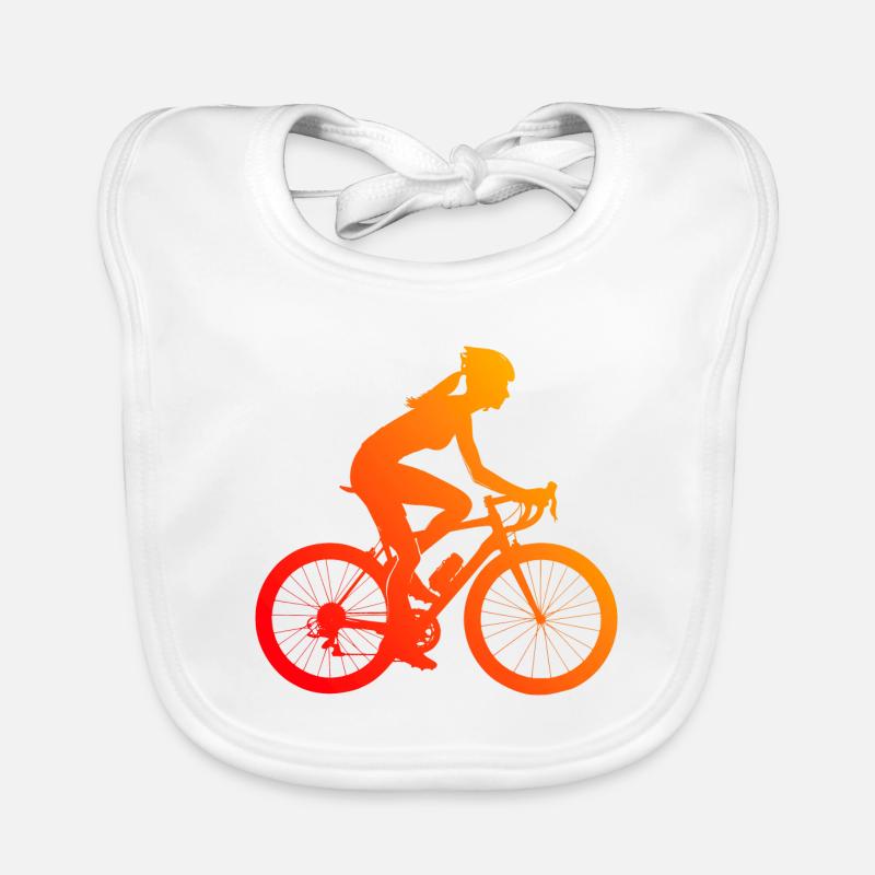 Cyclisme Cycliste Vélo Cyclisme Bavoir bio Bébé