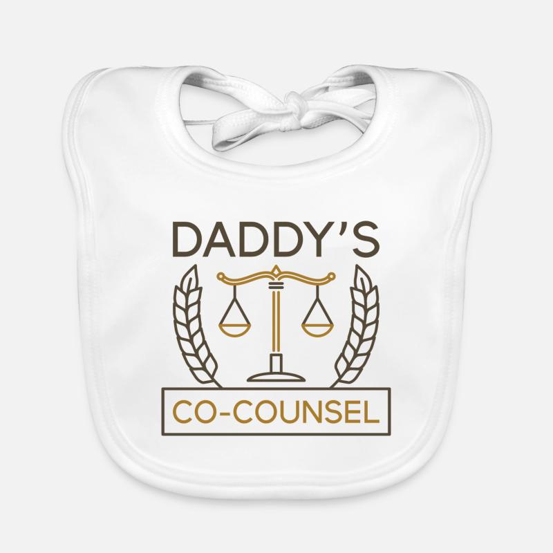 Papas Co-Counsel Baby Bio-Lätzchen