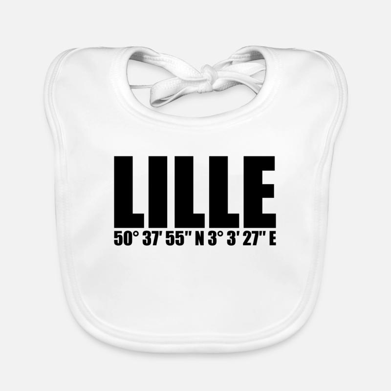 Lille Coordinates Organic Baby Bibs