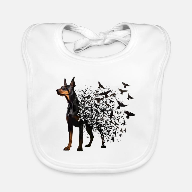 Dobermann Baby Bio-Lätzchen