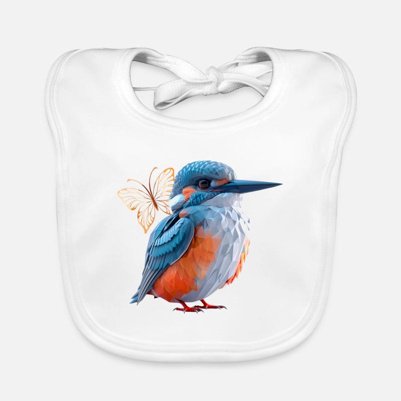 Eisvogel Baby Bio-Lätzchen