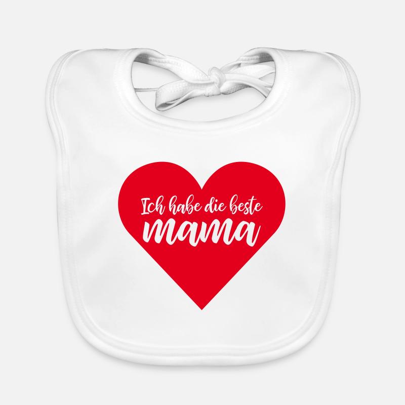Die beste Mama Baby Bio-Lätzchen
