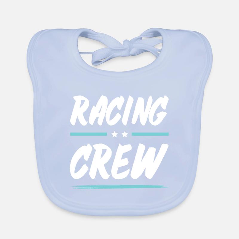 Racing Crew Baby Bio-Lätzchen