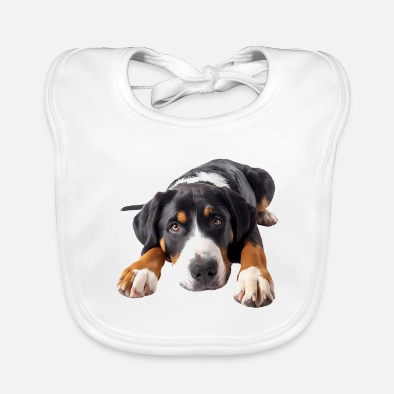 Bouvier Suisse Bavoir bio Bébé