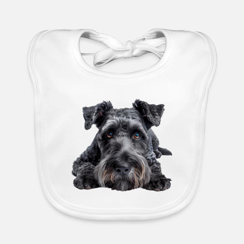 Kerry Blue Terrier Baby Bio-Lätzchen