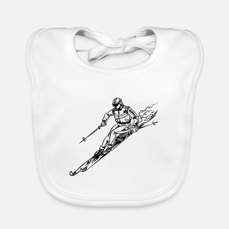 Ski Bavoir bio Bébé