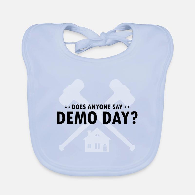 House Demolition and Renovation Design Organic Baby Bibs