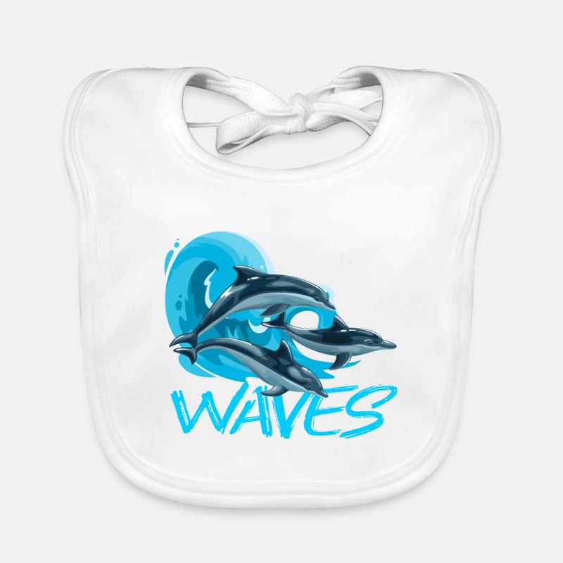 Delfin Bavoir bio Bébé