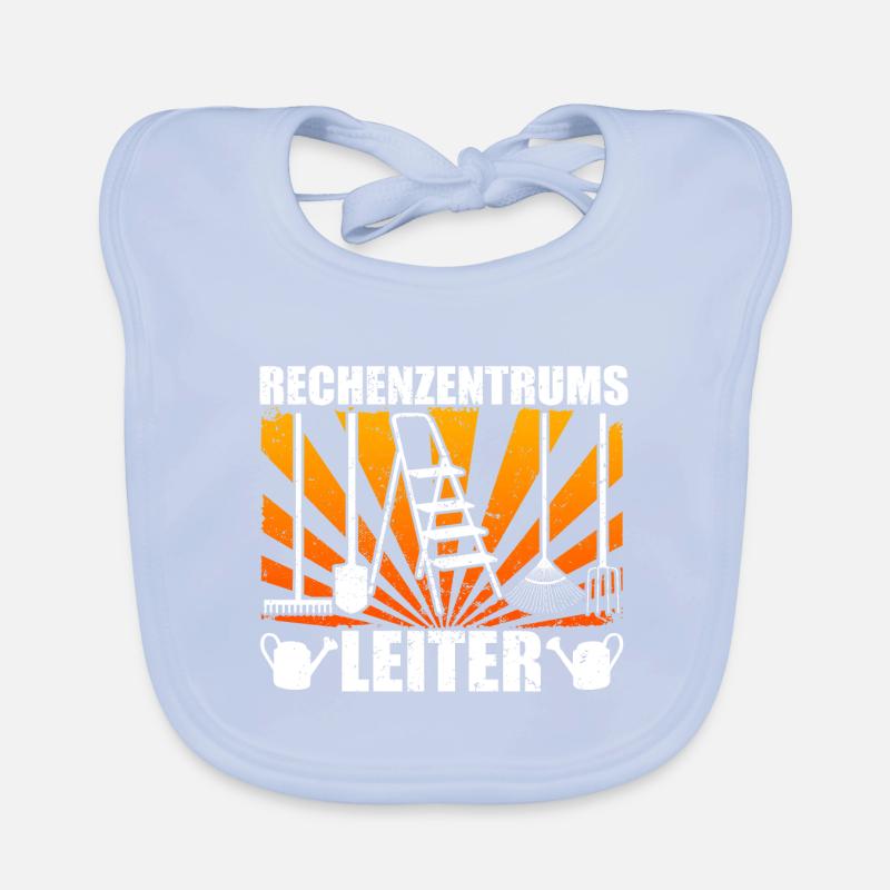 Rechenzentrumsleiter Rechen & Leiter Garten Baby Bio-Lätzchen