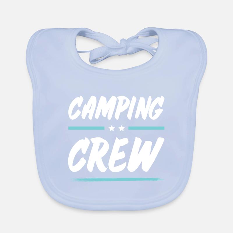 Équipe de camping Bavoir bio Bébé