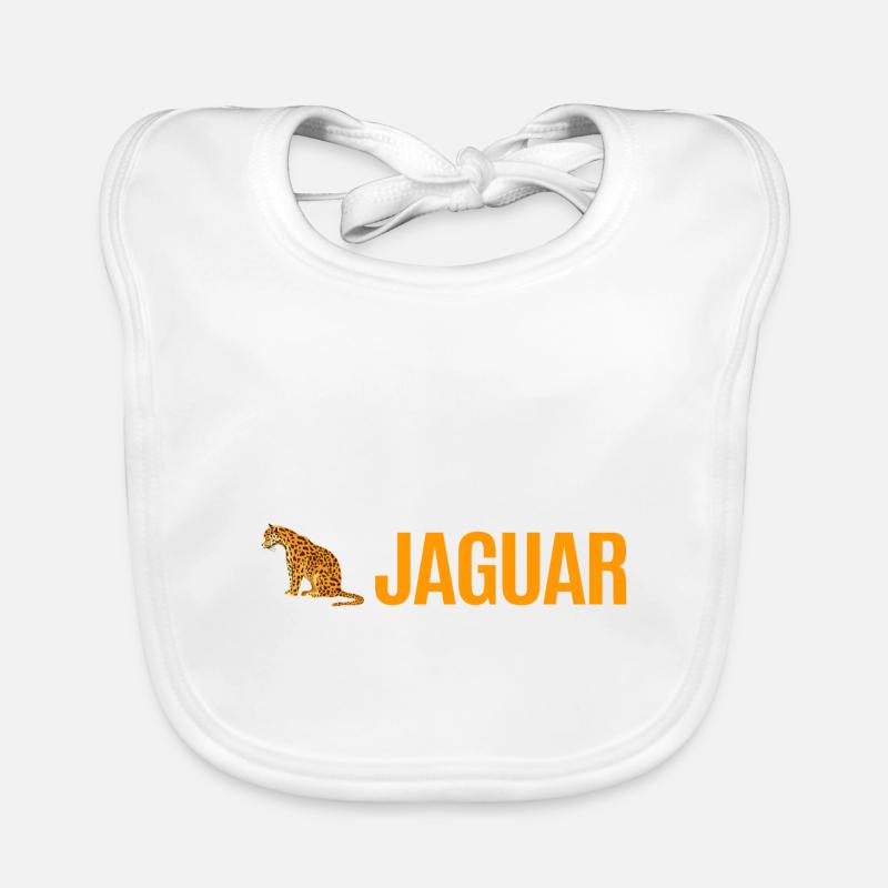 Jaguar Geschenkidee Baby Bio-Lätzchen