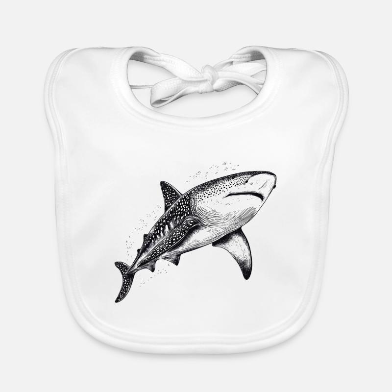 Requin-baleine Bavoir bio Bébé