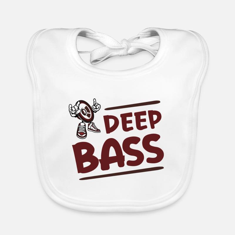 | de basses profondes Dictons de basse drôles Bavoir bio Bébé