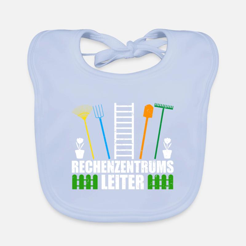 Rechenzentrumsleiter Rechen & Leiter Garten Baby Bio-Lätzchen