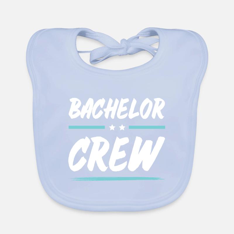 Bachelor Crew Organic Baby Bibs