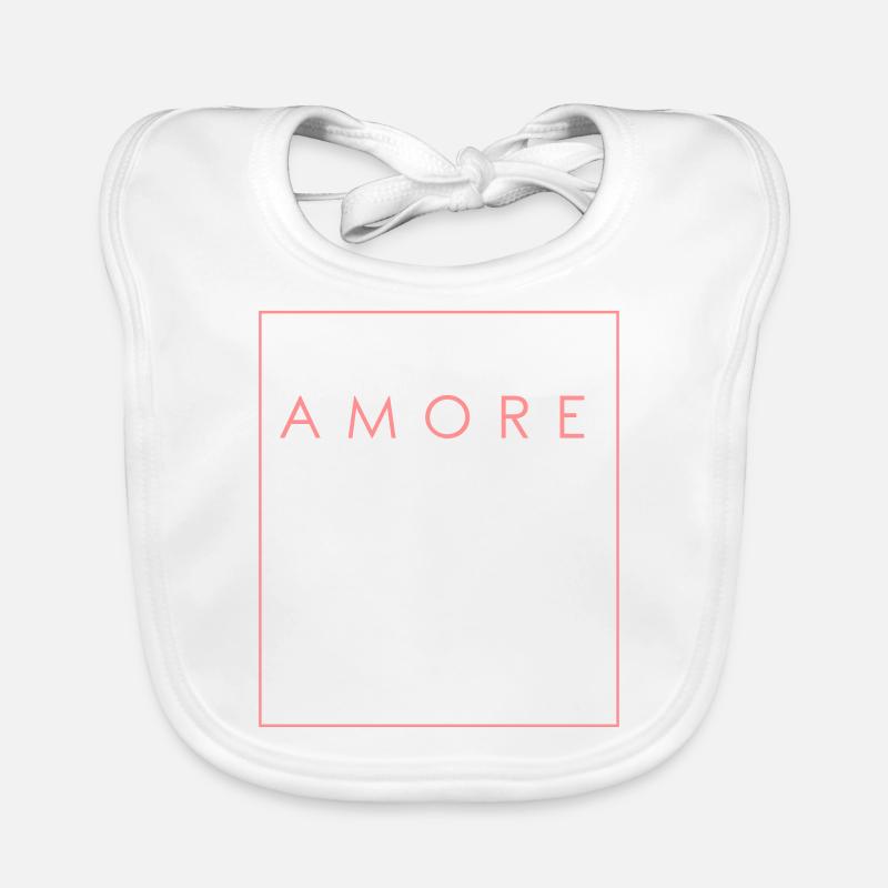 AMORE - love Organic Baby Bibs