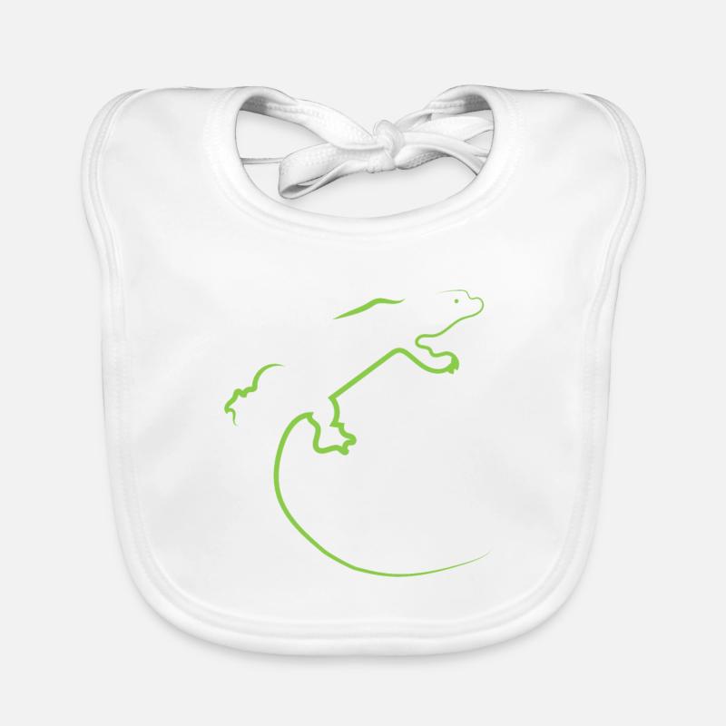 Lizard Organic Baby Bibs