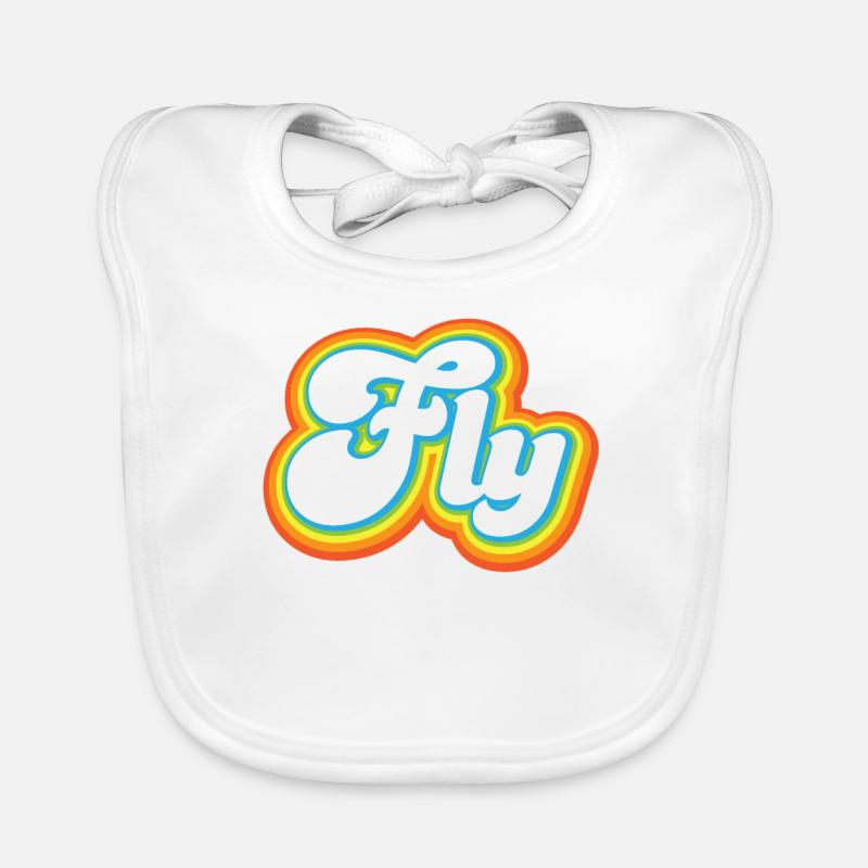 Luftfahrt - Fly Baby Bio-Lätzchen