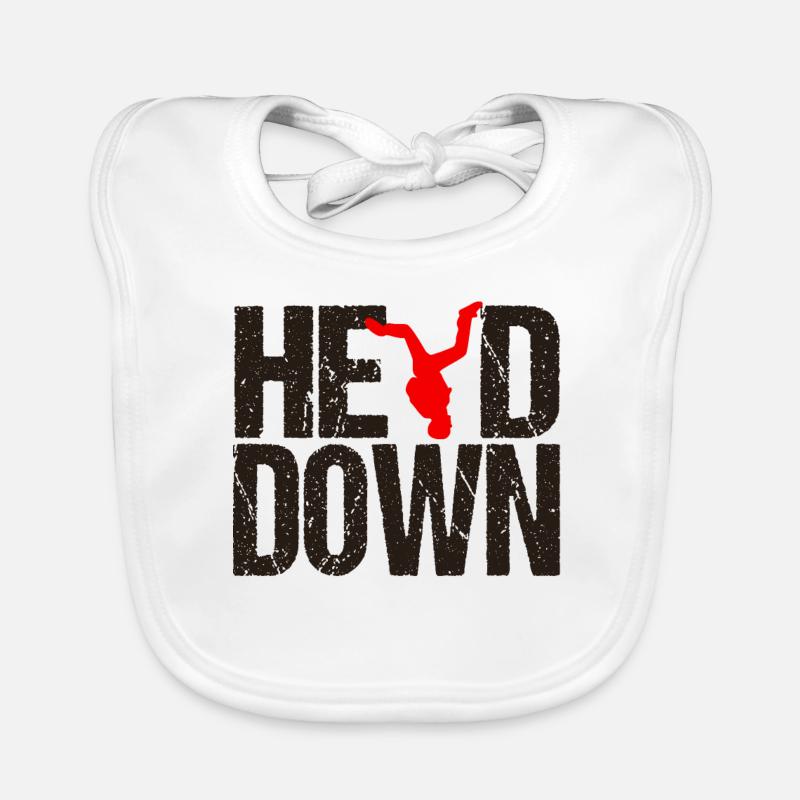 Skydiving parachute freefly gift Organic Baby Bibs