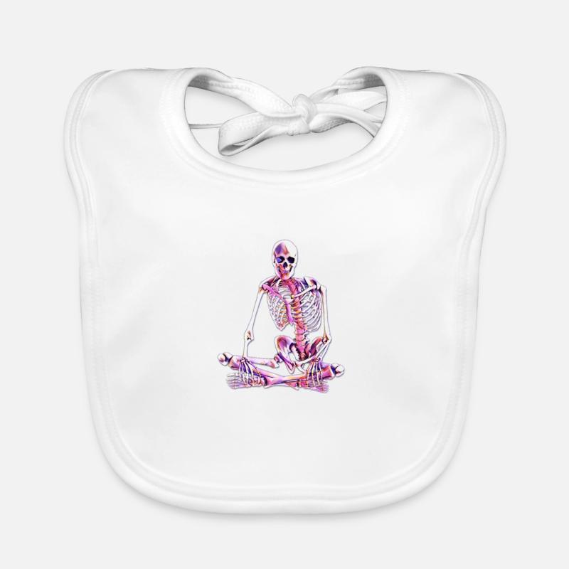 squelette Bavoir bio Bébé